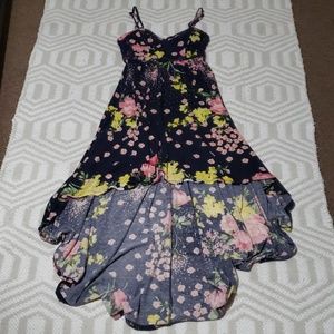 American Rag girl dress high low dress floral